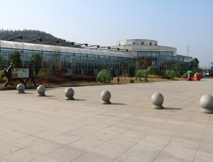 智能玻璃溫室展示